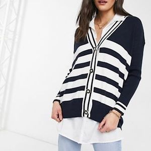 River Island Shirtling striped hybrid